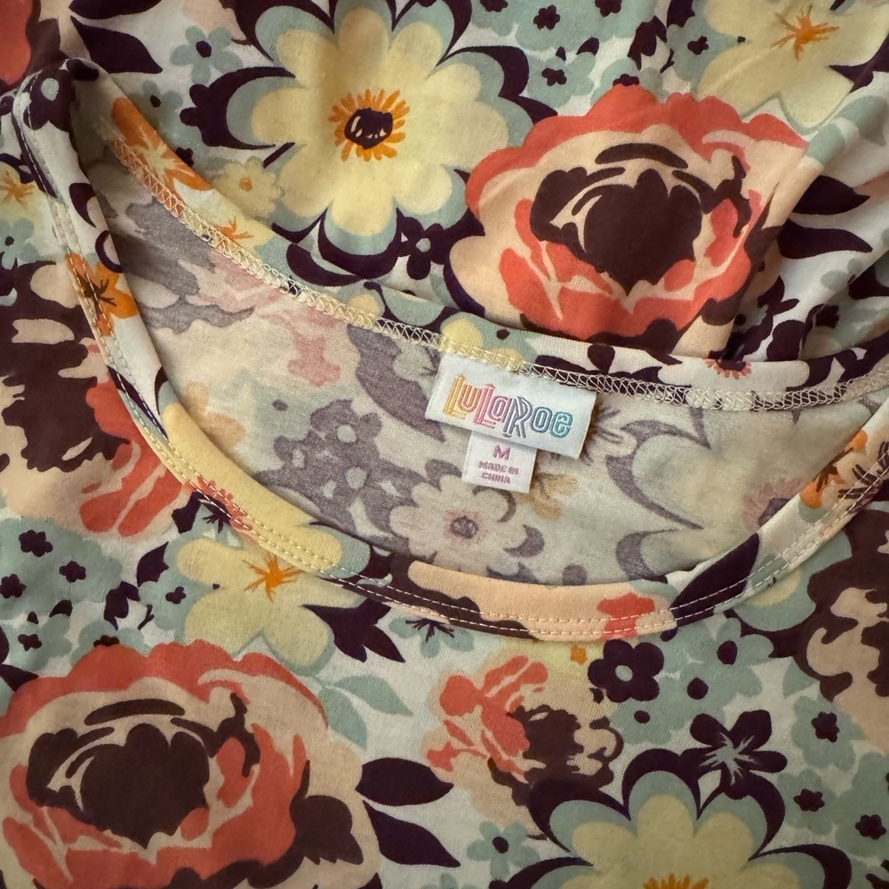 LuLaRoe Floral Print Dress